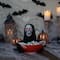 10.5" Animated Grim Reaper Halloween Candy Bowl